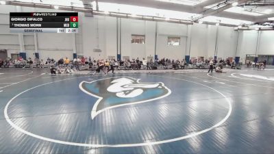 149 lbs Semifinal - Thomas Monn, McDaniel vs Giorgio Difalco, Johns Hopkins