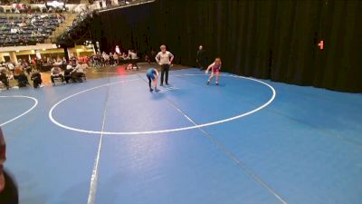 5th - 6th grade - 74 Semis - Beckett Moyer, Moyer Elite Wrestling vs Urijah Ayala, Sebolt Wrestling Academy