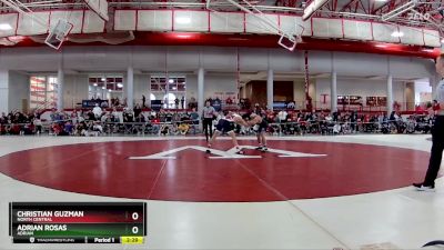 125 lbs Semifinal - Christian Guzman, North Central vs Adrian Rosas, Adrian