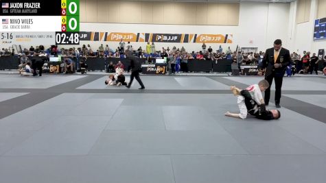 Jaxon Frazier vs Nino Wiles 2026 PBJJF Pan American Jiu-Jitsu Championships