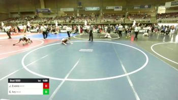 98 lbs Rr Rnd 1 - Jalissa Evans, Widefield WC vs Conner Ivy, Widefield WC