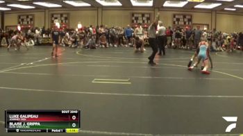 108 lbs Cons. Round 3 - Blaise J. Grippa, Elite Wrestling vs Luke Galipeau, Journey Men