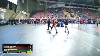 125 lbs Quarters & 1st Wb (16 Team) - Conor Knopick, St. Cloud State vs Jaden Verhagen, UMary