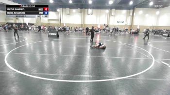 62 lbs Rr Rnd 2 - Jacob Shapiro, ATT / Mocco Wrestling vs Myra Shannon, Spartan RTC @LHP