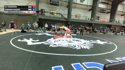 215 lbs 3rd Place Match - Eli Anderson, Moses Lake Wrestling Club vs Brendan Hughes, Mt. Spokane Wrestling Club