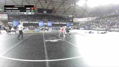 Boys 1B/2B 138 Cons. Round 1 - Adrian Gomez, Brewster vs Daniel Martinez, Warden