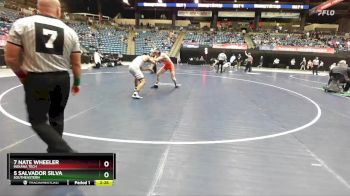 157 lbs Cons. Round 4 - 5 Salvador Silva, Southeastern vs 7 Nate Wheeler, Indiana Tech