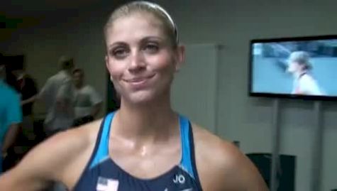 Maggie Vessey disappointed after missing the 800m final at the 2009 IAAF World Championships