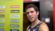 Dorian Ulrey after missing the final in the 1500 at the 2009 IAAF World Championships