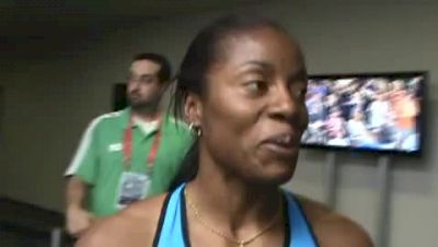 Debbie Ferguson 6th 100 final 2009 IAAF World Championships