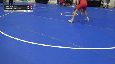 175 lbs Champ. Rd Of 16 - Aaron Ulrich, Siouxland Wrestling Academy vs Myles Handsaker, Farmboy Wrestling Club