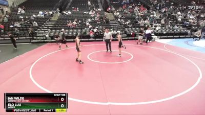 101 lbs Champ. Round 2 - Elo Luu, Weber vs Ian Wilde, Jordan High School