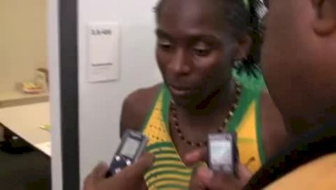 Kerron Stewart 100 Meter Silver Medalist 2009 Berlin IAAF World Champs