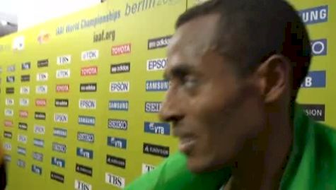 Kenenisa Bekele 4 time world 10k champion 2009 Berlin IAAF World Champs