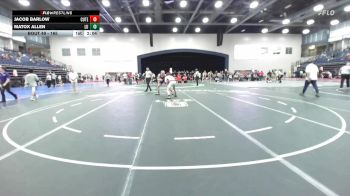 165 lbs Champ. Round 1 - Jacob Barlow, Cumberland (Tenn.) vs Matox Allen, Liberty U