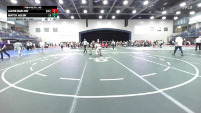 165 lbs Champ. Round 1 - Jacob Barlow, Cumberland (Tenn.) vs Matox Allen, Liberty U
