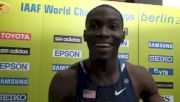 Kerron Clement 400H Champion IAAF Berlin World Championships