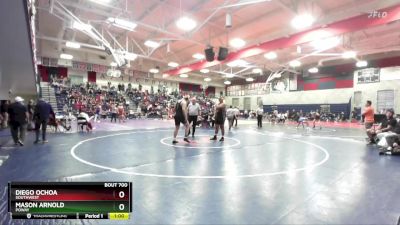 285 lbs Cons. Round 3 - Diego Ochoa, Southwest vs Mason Arnold, Poway