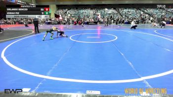 43 lbs Semifinal - Orlando Benczo, Belle Vernon vs Josiah Piz, Team Coalinga