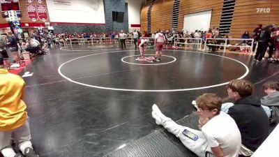 190 lbs Cons. Round 1 - Zach Sankoff, Riverton Middle School vs Logan Tsosi, Fort Washakie Middle School