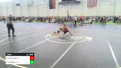 109 lbs 5th Place - Gavin Rodriguez, Reverence Grappling vs Teagan Griffiths, Canyon View Falcons