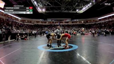 5A 172 lbs Champ. Round 1 - Angel Diaz, Clovis vs Mateo Montoya, Las Cruces