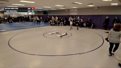175 lbs Cons. Round 4 - Ben Mitchell, Lake Catholic vs Myles Snelling, Bartlett