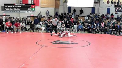 132 lbs Round Of 16 - Jonathan Burley, Silver Lake vs Jackson Deleidi, Saugus/Peabody