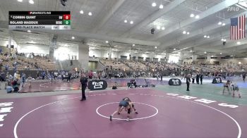 95 lbs 3rd Place Match - Corbin Quint, Blackman Wrestling vs Roland Maddux, Woodford Elite Wrestling Club