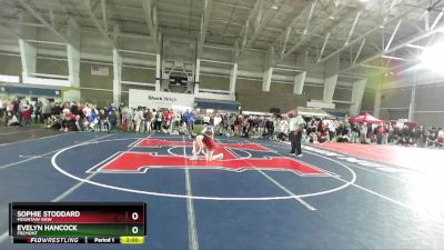 155 lbs Champ. Round 3 - Evelyn Hancock, Fremont vs Sophie Stoddard, Mountain View