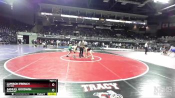 120 lbs Cons. Round 1 - Jamison French, Del Oro vs Samuel Goodwin, Rodriguez