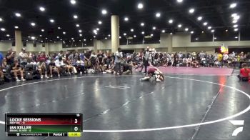 120 lbs 2nd Wrestleback (32 Team) - Locke Sessions, Indy WC vs Ian Keller, BRAWL Silver