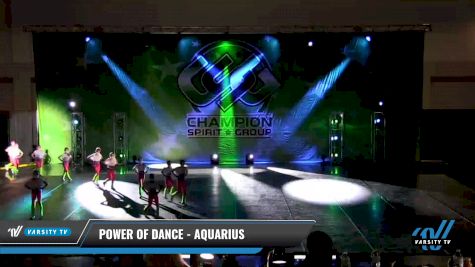 Power of Dance - Aquarius [2021 Junior - Hip Hop - Small Day 2] 2021 CSG Dance Nationals