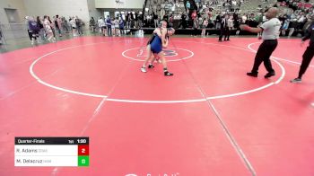 116 lbs Quarterfinal - Reese Adams, Crash GWC vs Maia Delacruz, Hammer Wrestling