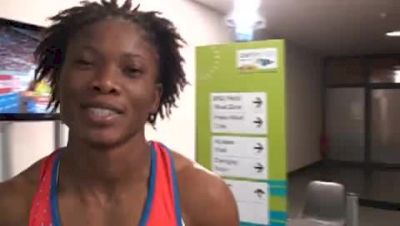 Cydonie Mothersille 200 first round 2009 IAAF Track World Championships