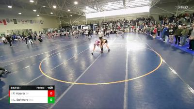 140 lbs Quarterfinal - Porter Hoover, Evanston Elite Wrestling vs Lukah Schwarz, Bonneville Wrestling Club