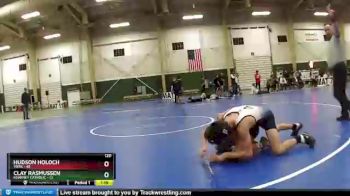 120 lbs Placement Matches (16 Team) - Hudson Holoch, York vs Clay Rasmussen, Kearney Catholic