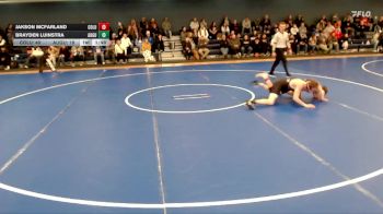 126 lbs Round 3 (16 Team) - Jakson McFarland, Columbus vs Brayden Luinstra, Augusta