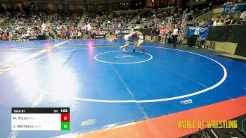 175 lbs Round Of 16 - Miguel Rojas, Red Cobra Westling Academy vs Jaxson Mathenia, Southern Illinois Bulldogs Wrestling Club