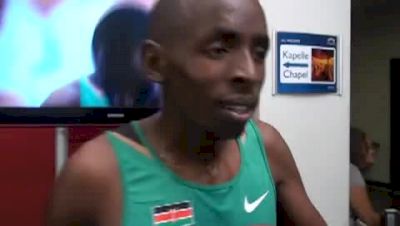 Defending Champ Alfred Yego after 1st round 800 IAAF World Championships