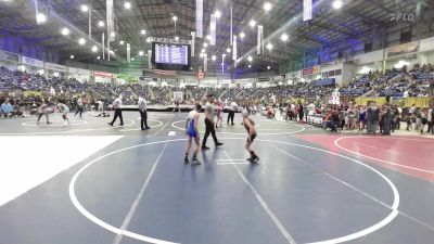 81 lbs Quarterfinal - Waylon Meikle, Independent vs Lane Bergquist, Cedaredge Bruins