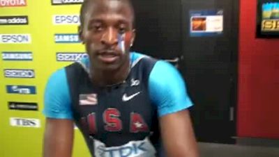 Charles Clark 6th 200 IAAF Word Track and Field Championships