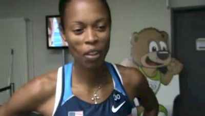 Muna Lee 200 Finalist 2009 IAAF World Track CHampionships