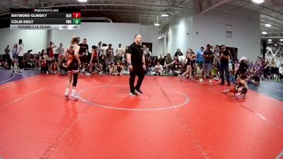 90 lbs Semis & 1st Wrestleback (8 Team) - Leilanni Huggins, Cordoba Trained vs Abigail Neidig, Misfits Of The Uprising