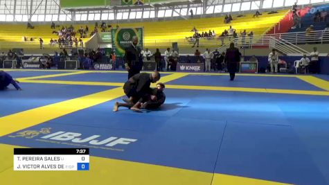 TIAGO PEREIRA SALES vs JOÃO VICTOR ALVES DE AGUIAR 2023 Brasileiro Jiu-Jitsu IBJJF