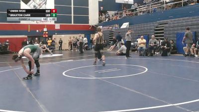 160 lbs Consy 4 - Owen Ivcic, Bentworth vs Braxton Carr, Laurel