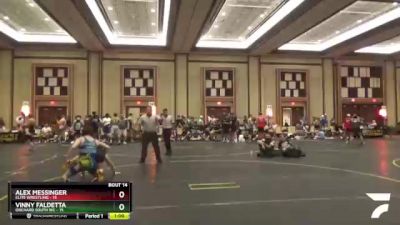 155 lbs Round 5 (6 Team) - ALEX MESSINGER, Elite Wrestling vs Vinny Faldetta, Orchard South WC