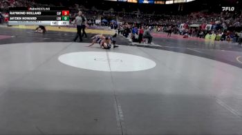 157 lbs Cons. Round 2 - Raymond Holland, Capital vs Jayden Howard, Lowry