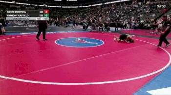106-4A Quarterfinal - Anthony Castillo, Thompson Valley vs Asher Montoya, Canon City