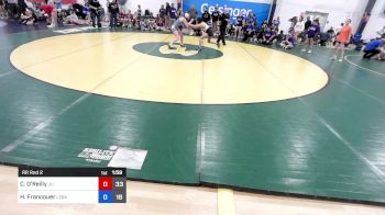 54 kg Rr Rnd 2 - Caitlin O'Reilly, Jersey United Purple vs Hailee Francouer, Lebanon Die Hard Wrestling